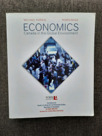 Economics Canada in the Global Environment textbook