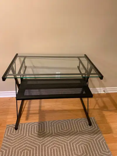 Student desk - glass top, View more
