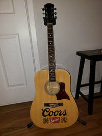 Coors Banquet Acoustic Guitar