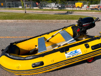 9 Feet Inflatable Boat + Mercury 6HP 4 Stroke Outboard