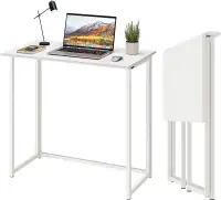 Bureau d'ordinateur ou table pliable compact