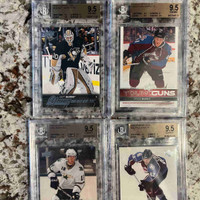 Lot of 4 BGS 9.5 Young Guns rookies
