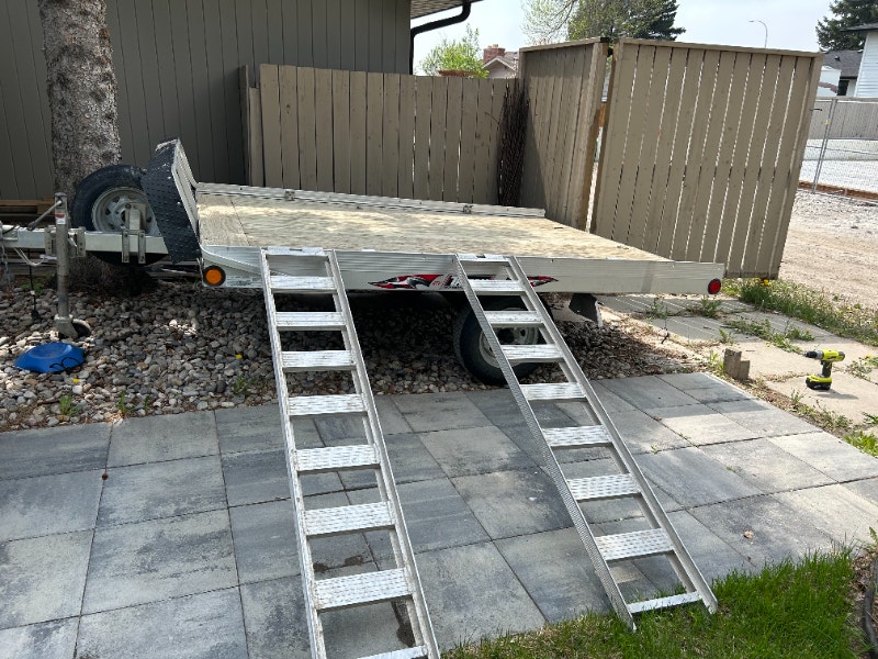 Triton 2 ATV or 1 side by side All Aluminum Trailer Cargo & Utility