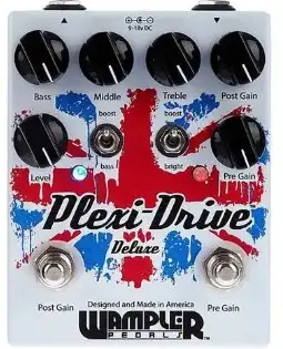 Wampler Plexi Drive Deluxe Marshall Pedal Hendrix, AC/DC, EVH, View more