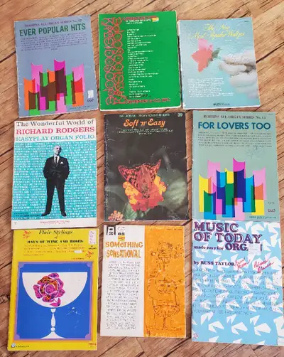 Vintage Organ Music Lot, View more