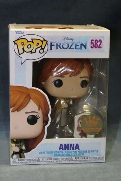 Funko POP Disney Frozen ANNA Number 582 Vinyl Figure with Pin, View more