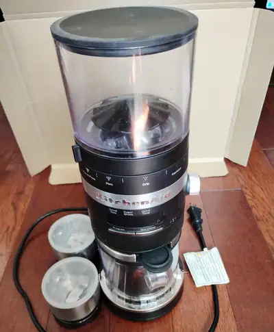 Kitchen Aid coffee grinder. NEW like. Excellent., View more