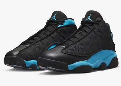 Nike Air Jordan 13 Black University Blue Size 10 DJ5982-041, View more