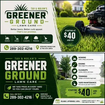 Lawn Care In Hamilton and nearby, View more