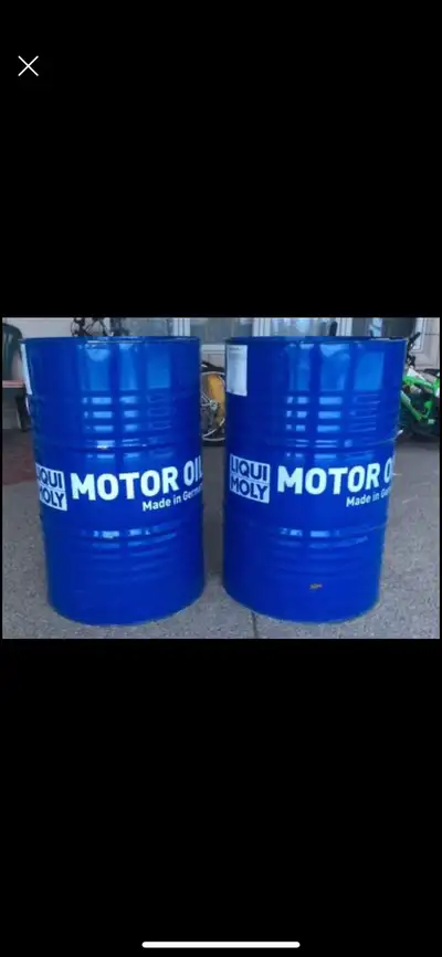 Empty Made in Germany Used once Sealed with locking mechanism and Vapor release valve $50 each Turn...