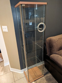 IKEA glass display cabinet