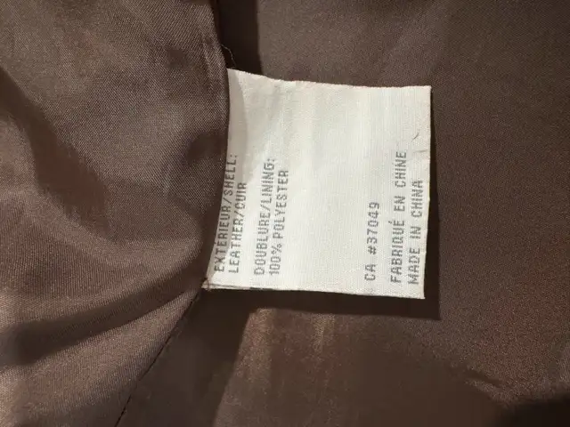Men’s Leather Jacket (L) in Men's in Bedford - Image 6