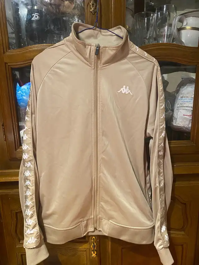 Beige kappa tracksuit63848995272065120