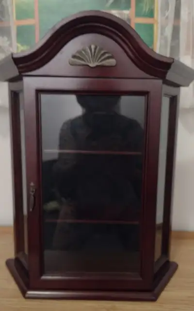 Wall-mounted curio cabinet, View more