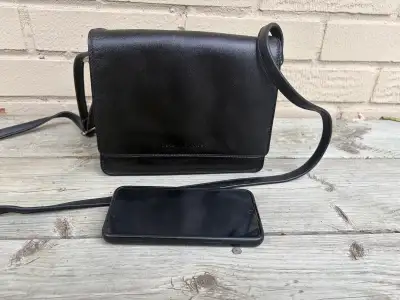 Derek Alexander Genuine Leather Crossbody Bag, View more