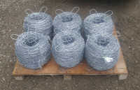 BARBED WIRE ROLLS OF 1320ft Barb wire