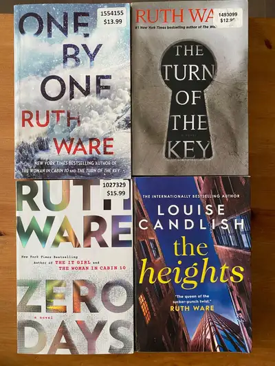 Ruth Ware books, View more