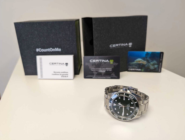 WATCH - MEN'S CERTINA SWISS AUTOMATIC DS ACTION DIVER STAINLESS  in Jewellery & Watches in Bedford - Image 4