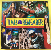 Times to Remember Game, by Milton Bradley, 1991