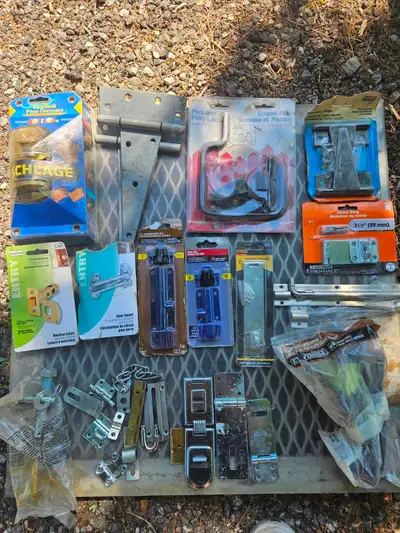 NEW DEADBOLT LOCK..HINGES..GATE PARTS....ETC, View more
