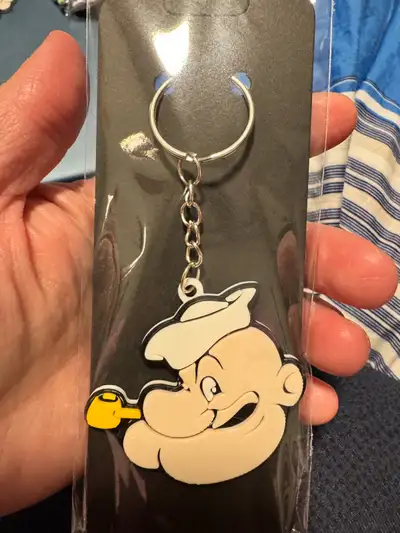 New Popeye keychain , View more