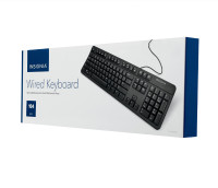 Insignia Wired Keyboard with USB Connection and Multimedia Keys