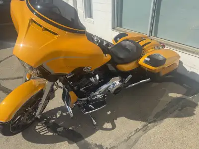 As title says. Comes with bike cover. Comes with factory matched chopped tour pak.