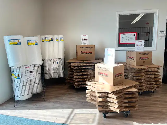 SENTINEL STORAGE 128 AVE NW – WE SELL MOVING SUPPLIES!62863249221379122