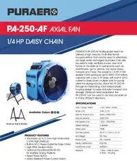 Axial Fan  PA-250-AF