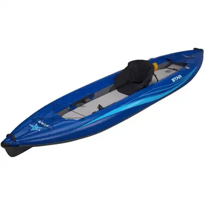 Star XL inflatable kayak. Originally paid $1000. In great condition. Only used 1 season.