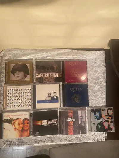 Various Artists CD’s Queen, U2, Petshop boys and others , View more