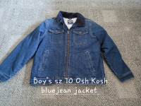 Boys size 10 denim jacket