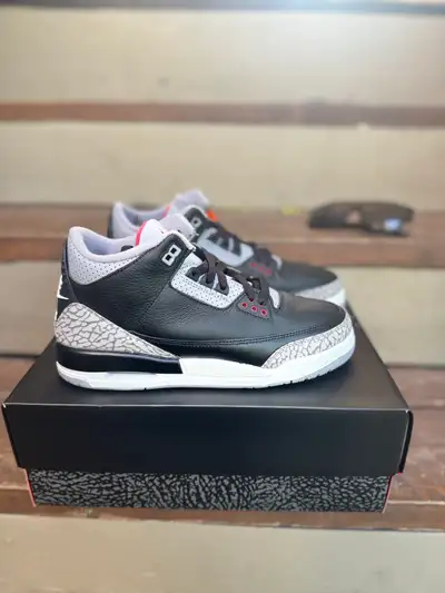Air Jordan 3 Black Cement - Size 6.5Y/8W, View more
