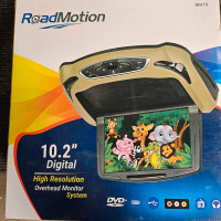 Road Motion DVD drop down screen. 