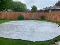 24' Above Ground Winter Pool Cover