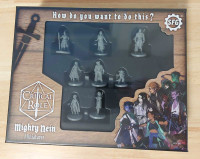 Dungeons and Dragons "Vox Machina" and "Mighty Nein" miniatures