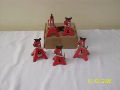 set of 5 TOY 3" floor jacks   #0823, View more