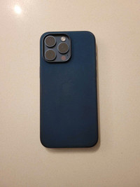 IPhone 15 ProMax Blue Titanium 