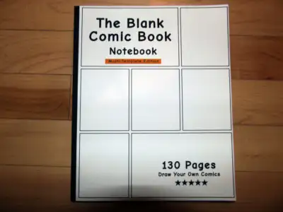 The Blank Comic Book Notebook, View more