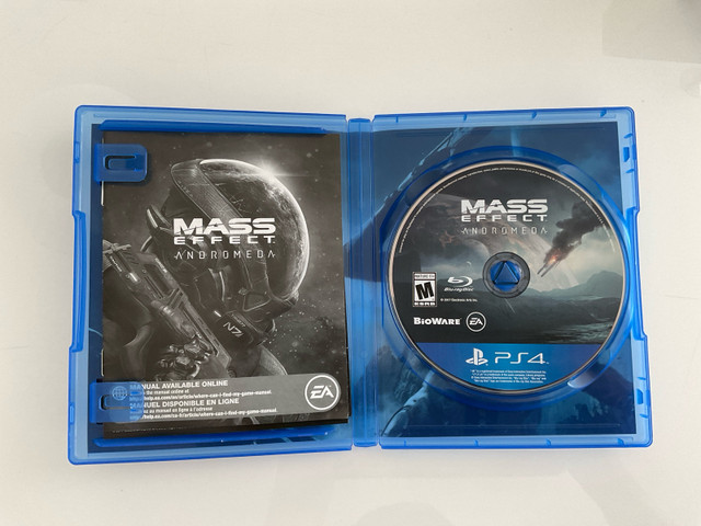 PS4 Mass effect andromeda in Sony Playstation 4 in Calgary - Image 3