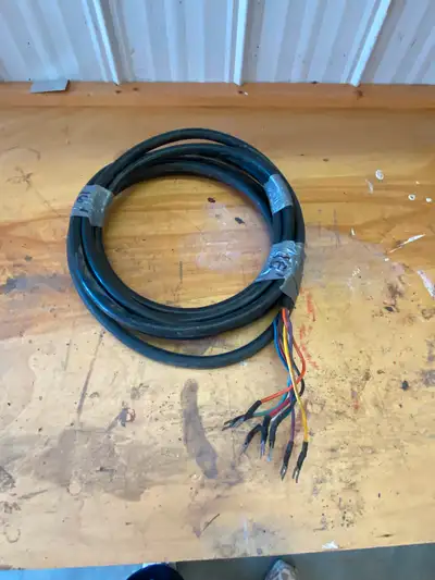 7wire trailer wire , 16 feet, not sure of the gauge think it's 12 g, $30 , that's less than $2/ foot