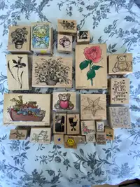 Various Stamps and Paper edger