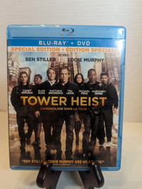 Tower Heist Blu-Ray DVD Combo Eddie Murphy Ben Stiller