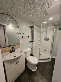1-bedroom 1-bath basement unit AVAILABLE IMMEDIATELY