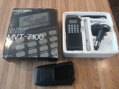 Like new YUPITERU MVT-7100 SHORTWAVE RADIO SCANNER, View more
