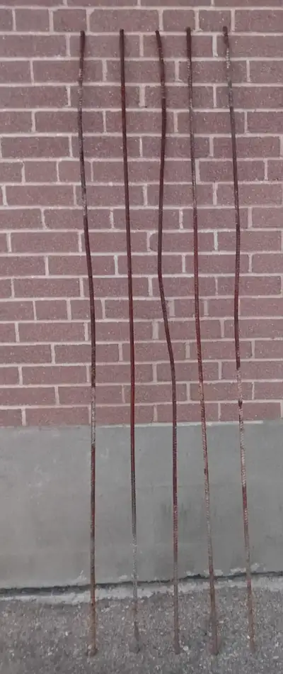 5 rebars for sale can be sold separately.