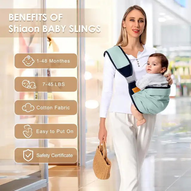 NEW Baby Carrier Sling for newborns, babies, toddlers in Strollers, Carriers & Car Seats in Brantford - Image 5