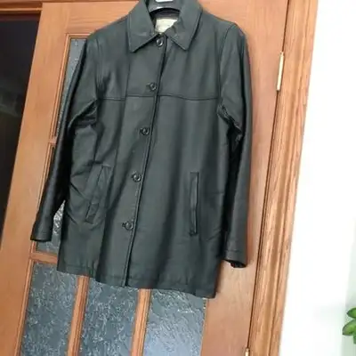 Woman's Leather Winter Jacket - Like New, View more