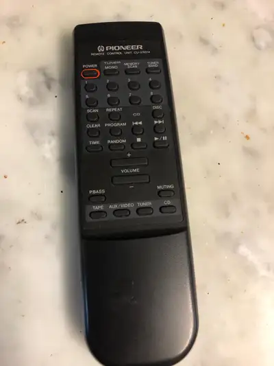 Pioneer Remote Control CU-XR014, View more
