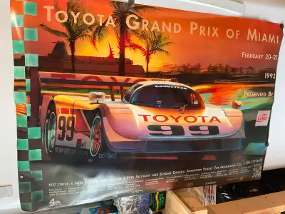 Toyota Grand Prix Miami poster, View more